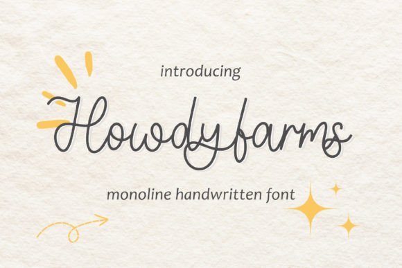 Howdyfarms Font Download for Desktop