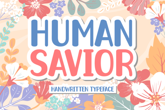 Human Savior Font - Featured Image