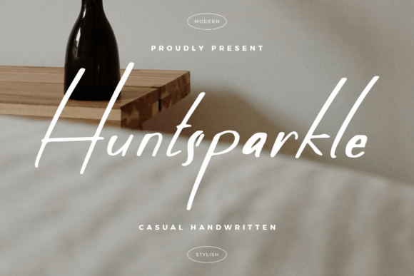 Huntsparkle Font Download for Desktop