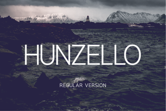 Hunzello Regular Font Download for Desktop