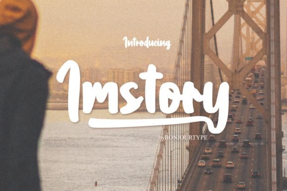 Imstory Font - Featured Image