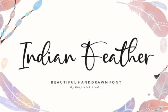 Indian Feather Font Download for Desktop