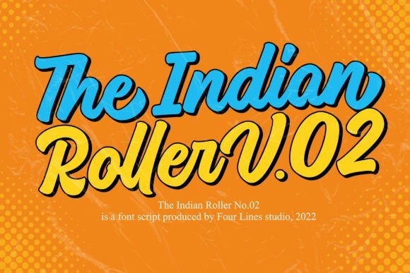 Indian Roller V.02 Font - Featured Image