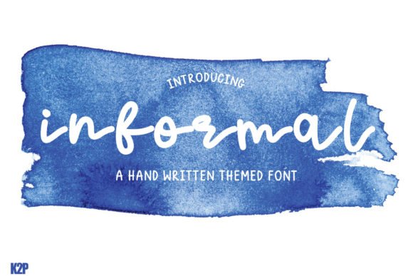 Informal Font Download for Desktop