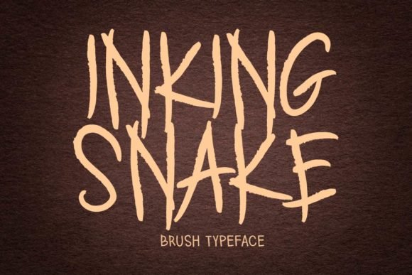 Inking Snake Font Download for Desktop
