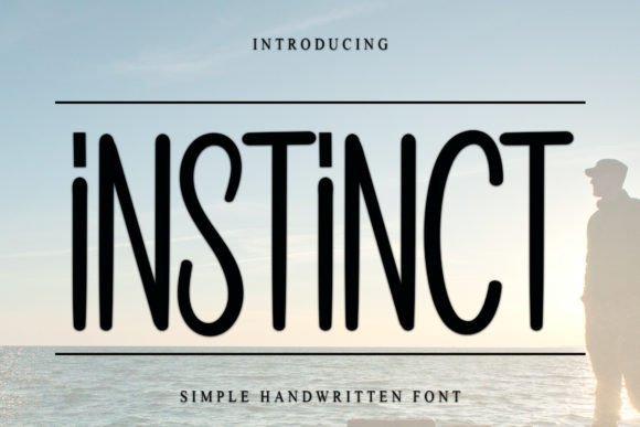 Instinct Font - Featured Image