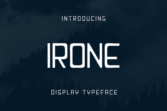 Irone Font Download for Desktop
