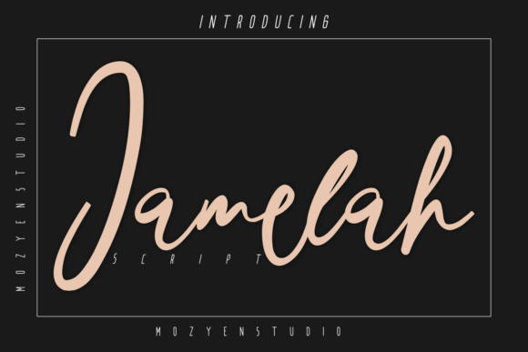 Jamelah Font - Featured Image