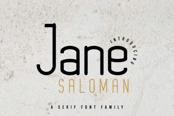 Jane Saloman Font - Featured Image