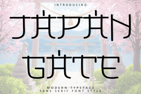 Japan Gate Font Download for Desktop