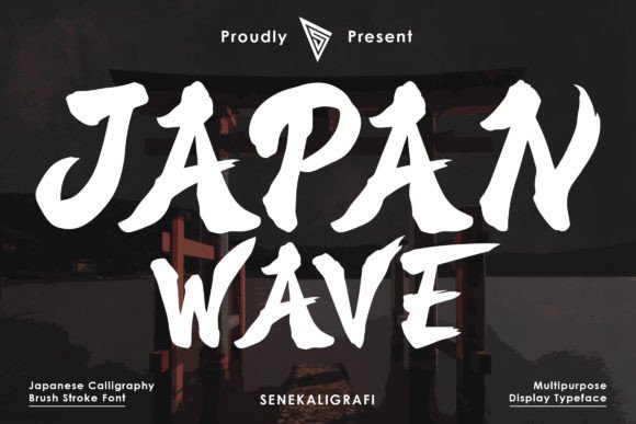 Japan Wave Font - Featured Image