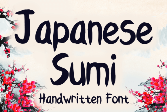 Japanese Sumi Font Download for Desktop
