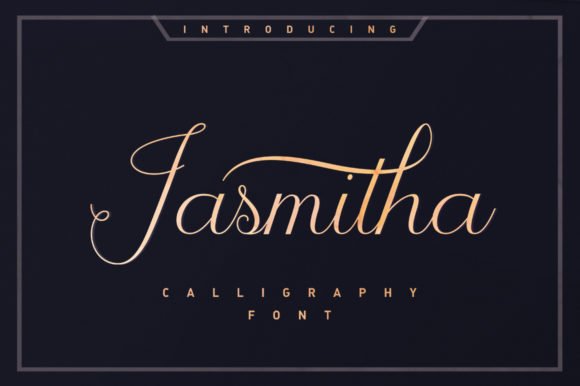 Jasmitha Script Font - Featured Image