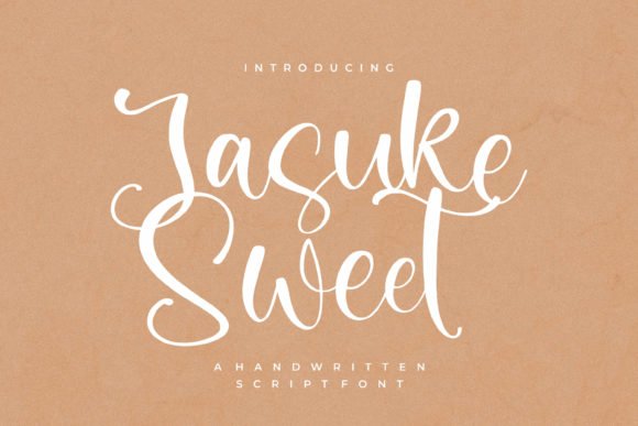 Jasuke Sweet Font - Featured Image