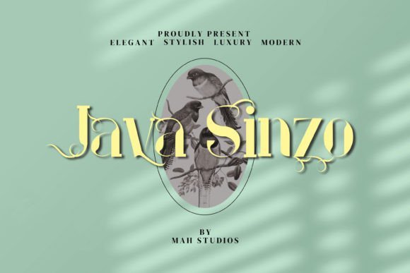 Java Sinzo Font - Featured Image