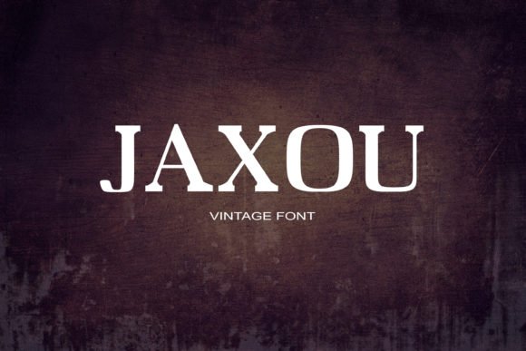 Jaxou Font Download for Desktop