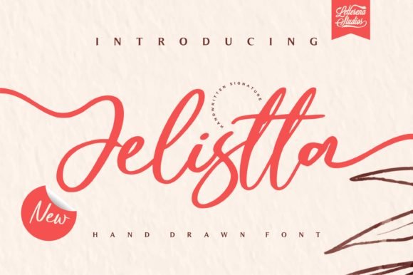 Jelistta Font - Featured Image