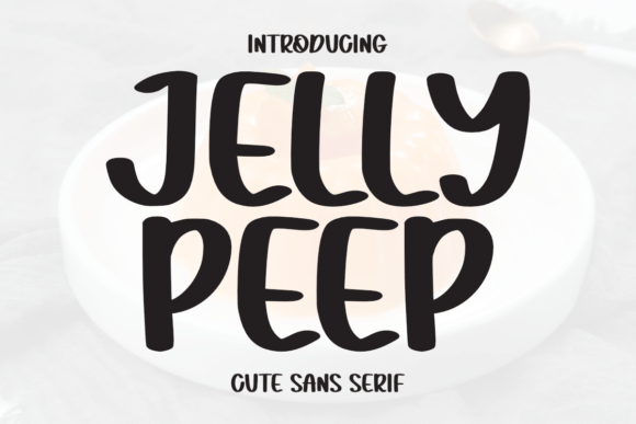Jelly Peep Font - Featured Image