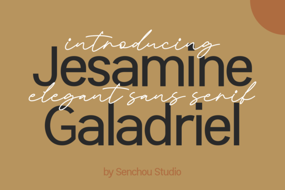 Jesamine Galadriel Font - Featured Image
