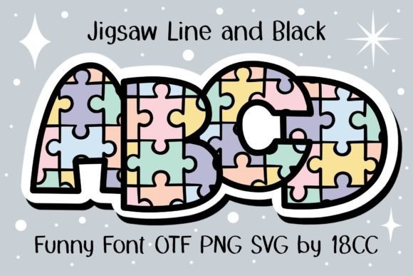 Jigsaw Font - Featured Image