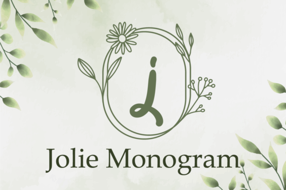 Jolie Monogram Font Download for Desktop