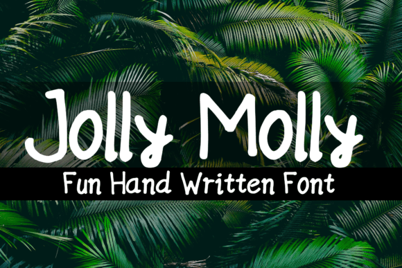 Jolly Molly Font - Featured Image