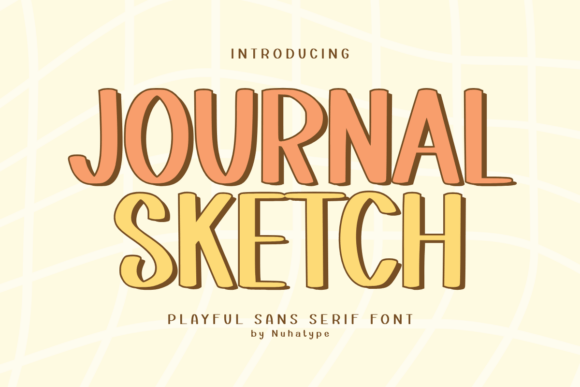 Journal Sketch Font - Featured Image