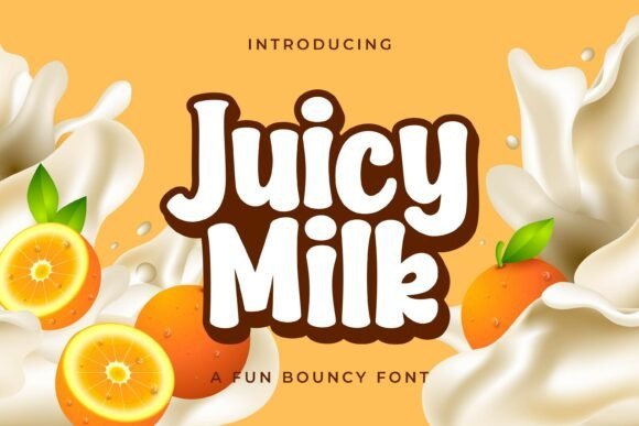 Juicy Milk Font - Featured Image