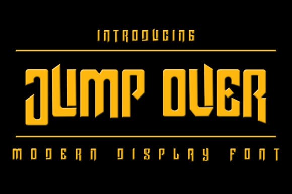Jump over Font - Featured Image