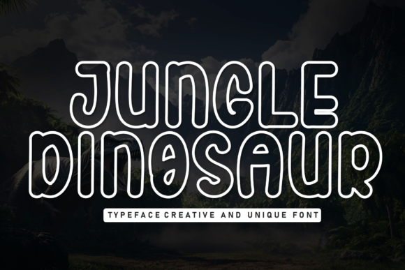 Jungle Dinosaur Font Download for Desktop