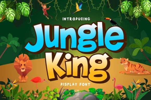 Jungle King Font - Featured Image