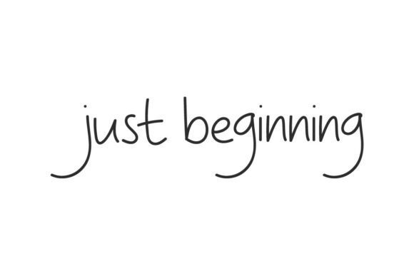 Just Beginning Font Download for Desktop