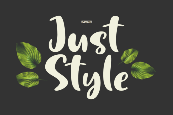 Just Style Font Download for Desktop