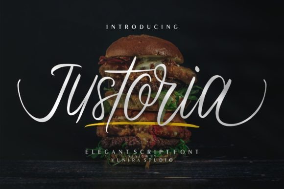 Justoria Font - Featured Image