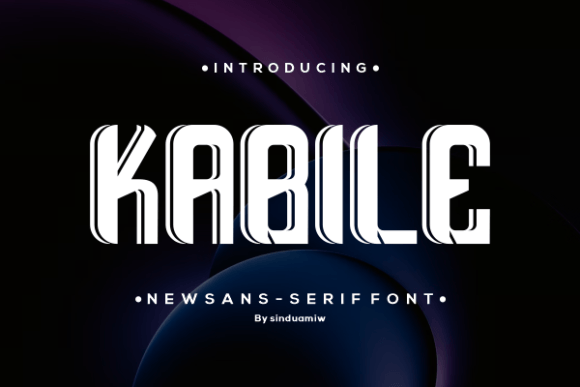 Kabile Font - Featured Image