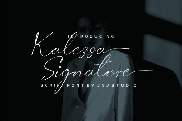 Kalessa Signature Font Download for Desktop