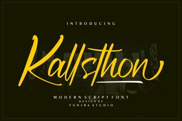Kallsthon Font - Featured Image