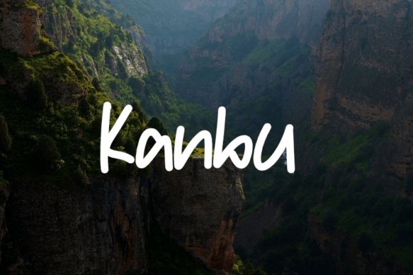 Kanbu Font - Featured Image