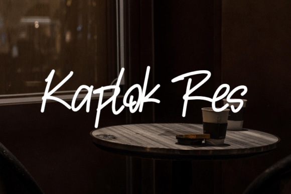 Kaplok Res Font - Featured Image