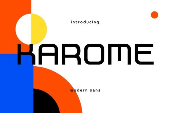 Karome Font - Featured Image