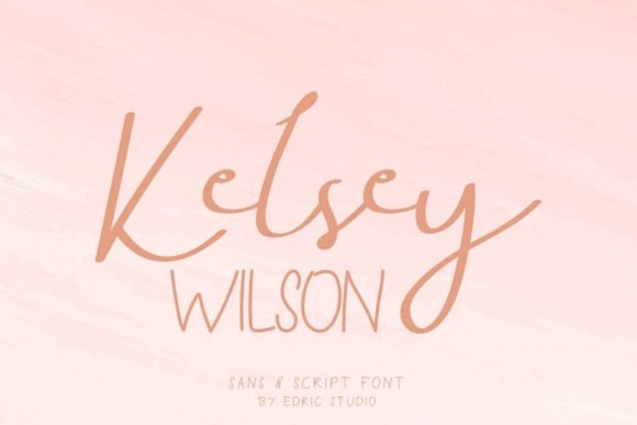 Kelsey Wilson Font - Featured Image