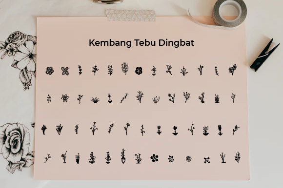 Kembang Tebu Font - Featured Image