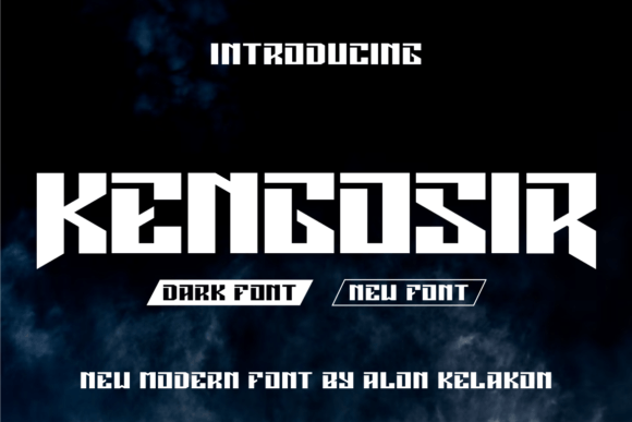 Kengosir Font - Featured Image