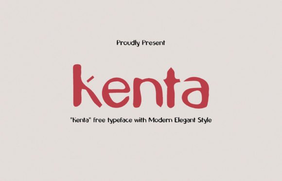 Kenta Font - Featured Image