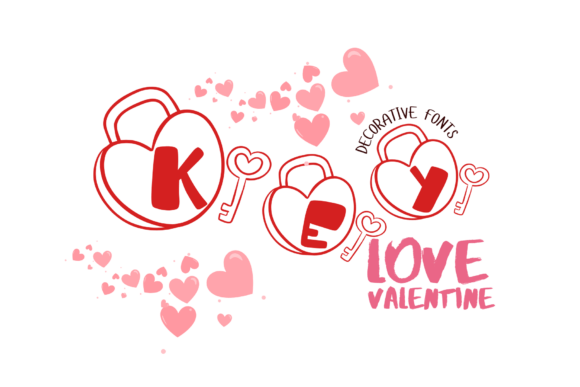 Key Love Valentine Font Download for Desktop