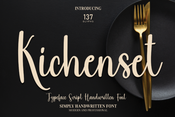 Kichenset Font - Featured Image