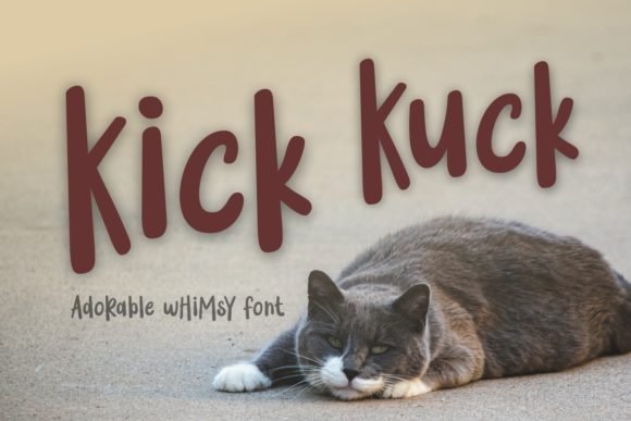 Kick Kuck Font - Featured Image