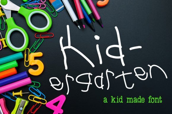 Kid-ergarten Font Download for Desktop