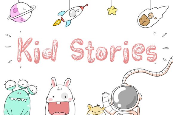 Kid Stories Font - Featured Image