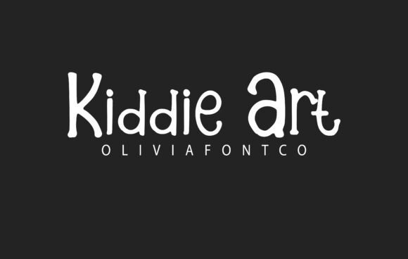 Kiddie Art Font - Featured Image
